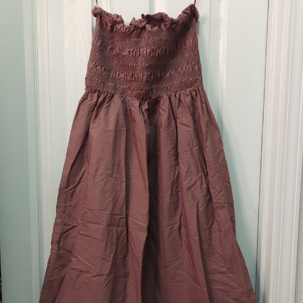 Charming Mauve Sleeveless Dress